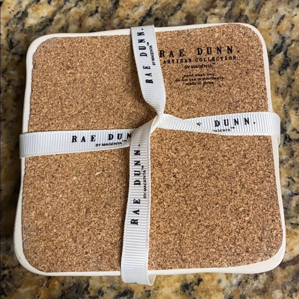 Rae Dunn Happy Spring Coaster Set - Picture 3 of 3